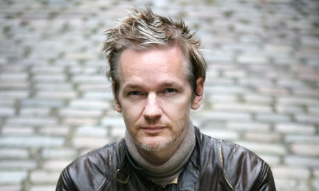 Julian Assange, WikiLeaks founder. Photograph - Carmen Valino for the Guardian